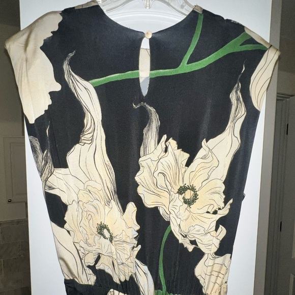 JOHANNA ORTIZ Act Of Passion Silk Midi-Dress Sz: 6 - Picture 11 of 15